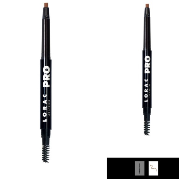NEW Lorac Pro Precision Brow Pencil Med Red Brown - Picture 1 of 4